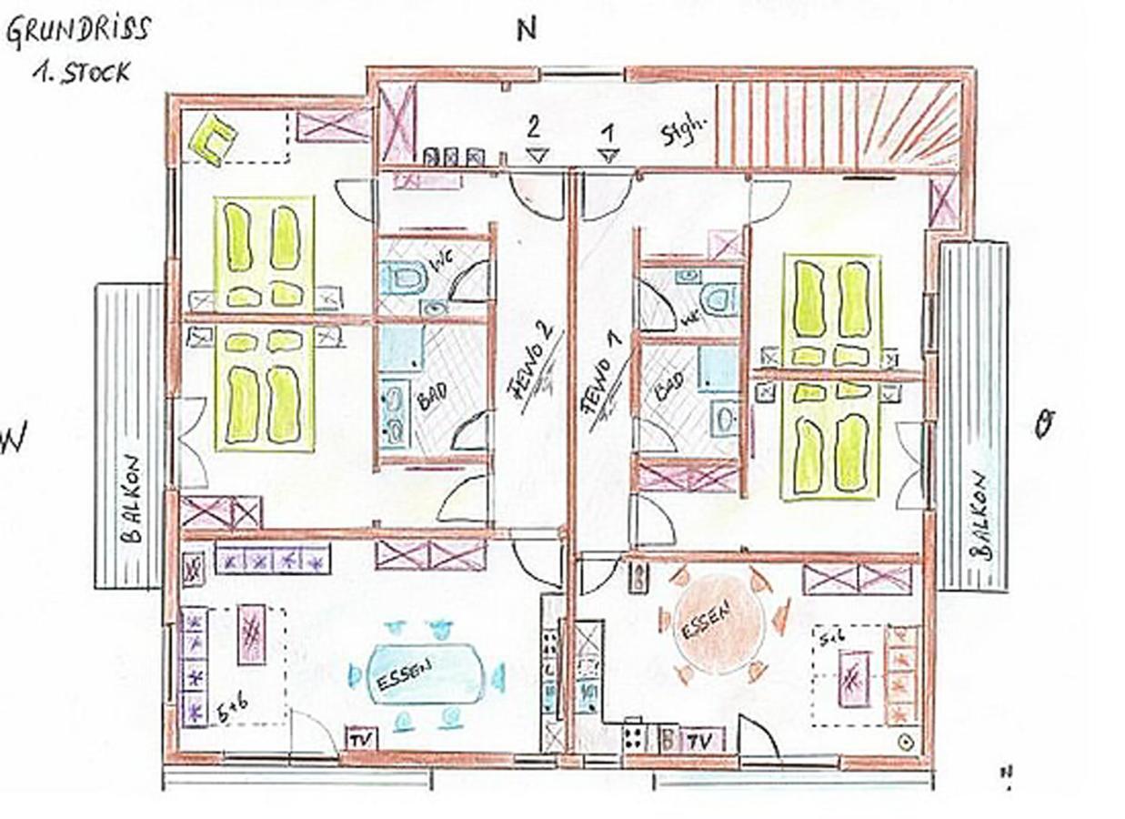 Appartement Kuen Zell am Ziller Exterior foto